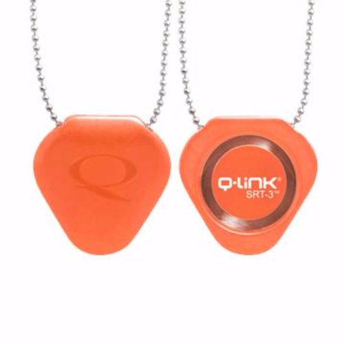 Q-Link 量子共振晶體項鍊 橘色